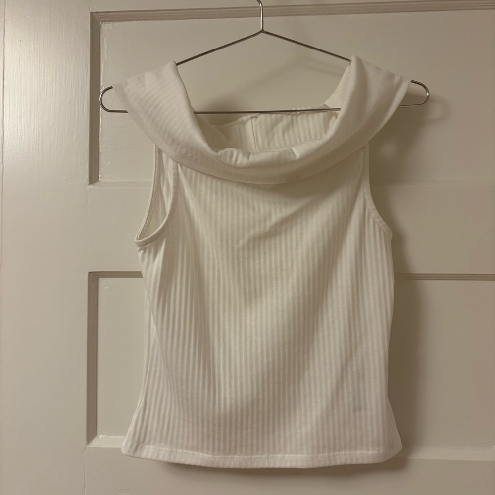 Elegant White off the shoulder Top